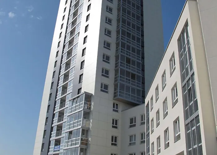 דירה Bird's Eye With Sea View 18th Floor קלייפדה